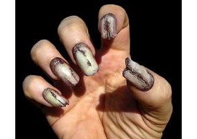 dental distortions creepy claws undead